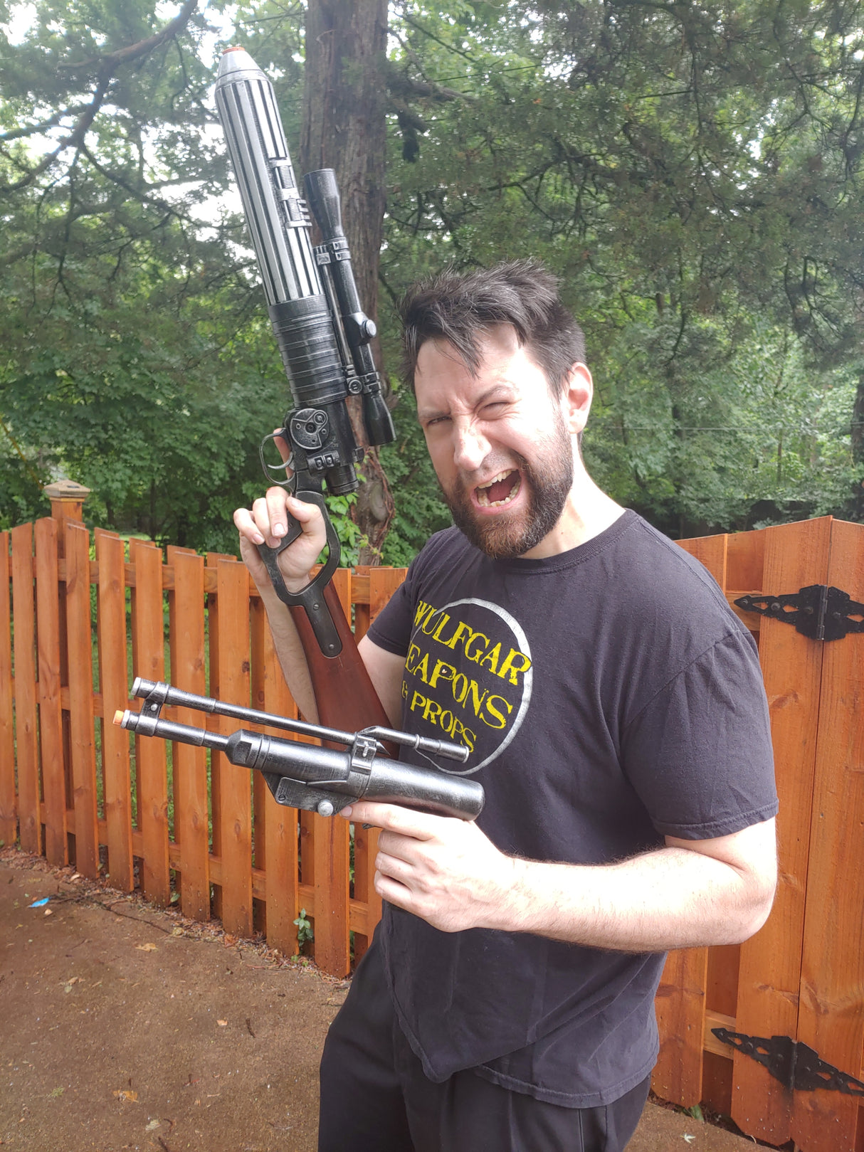 Boba Fett Premium Blaster Prop Set - Fully Finished Props with Case