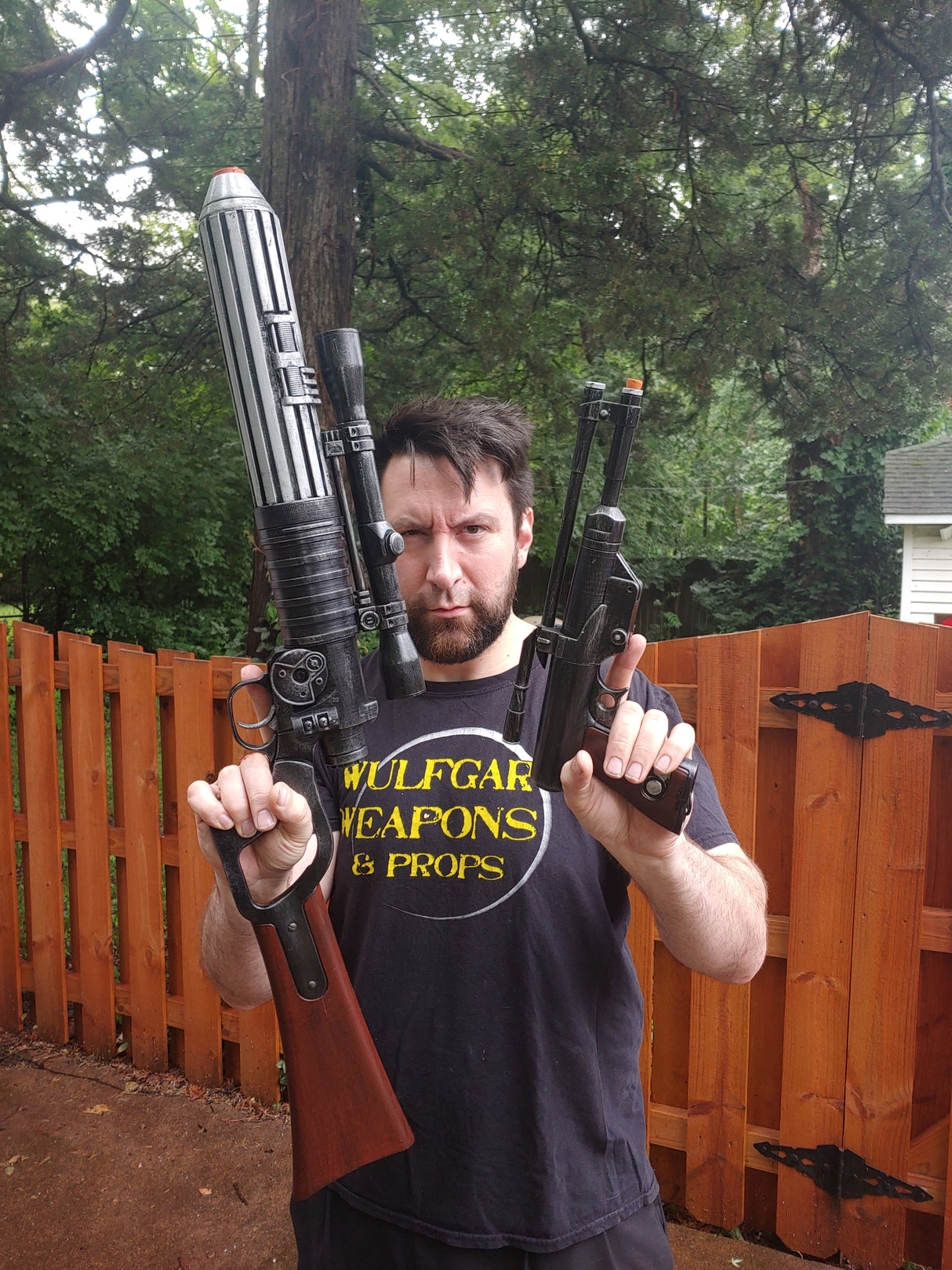 Boba Fett Premium Blaster Prop Set - Fully Finished Props with Case