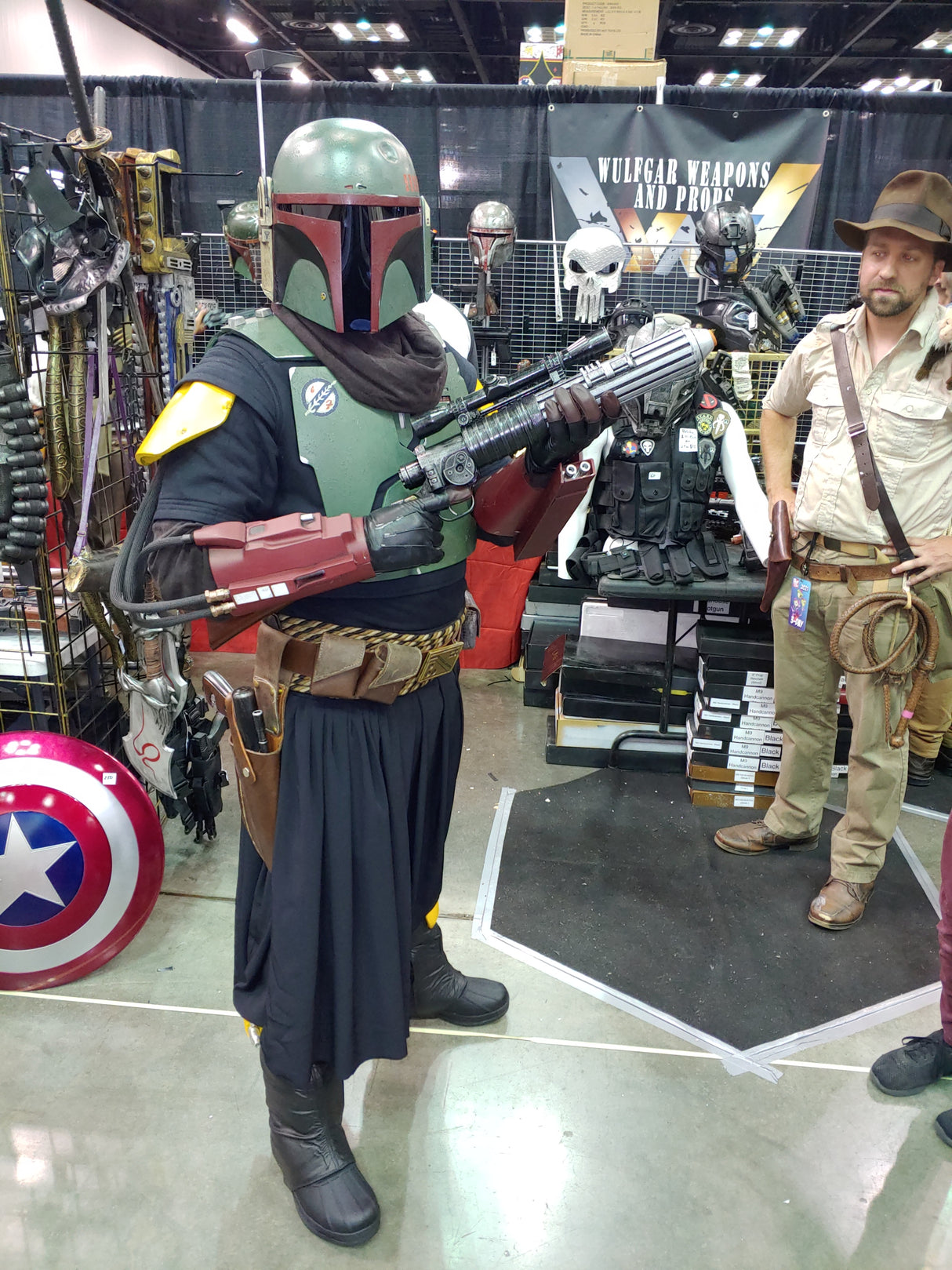 Boba Fett Premium Blaster Prop Set - Fully Finished Props with Case