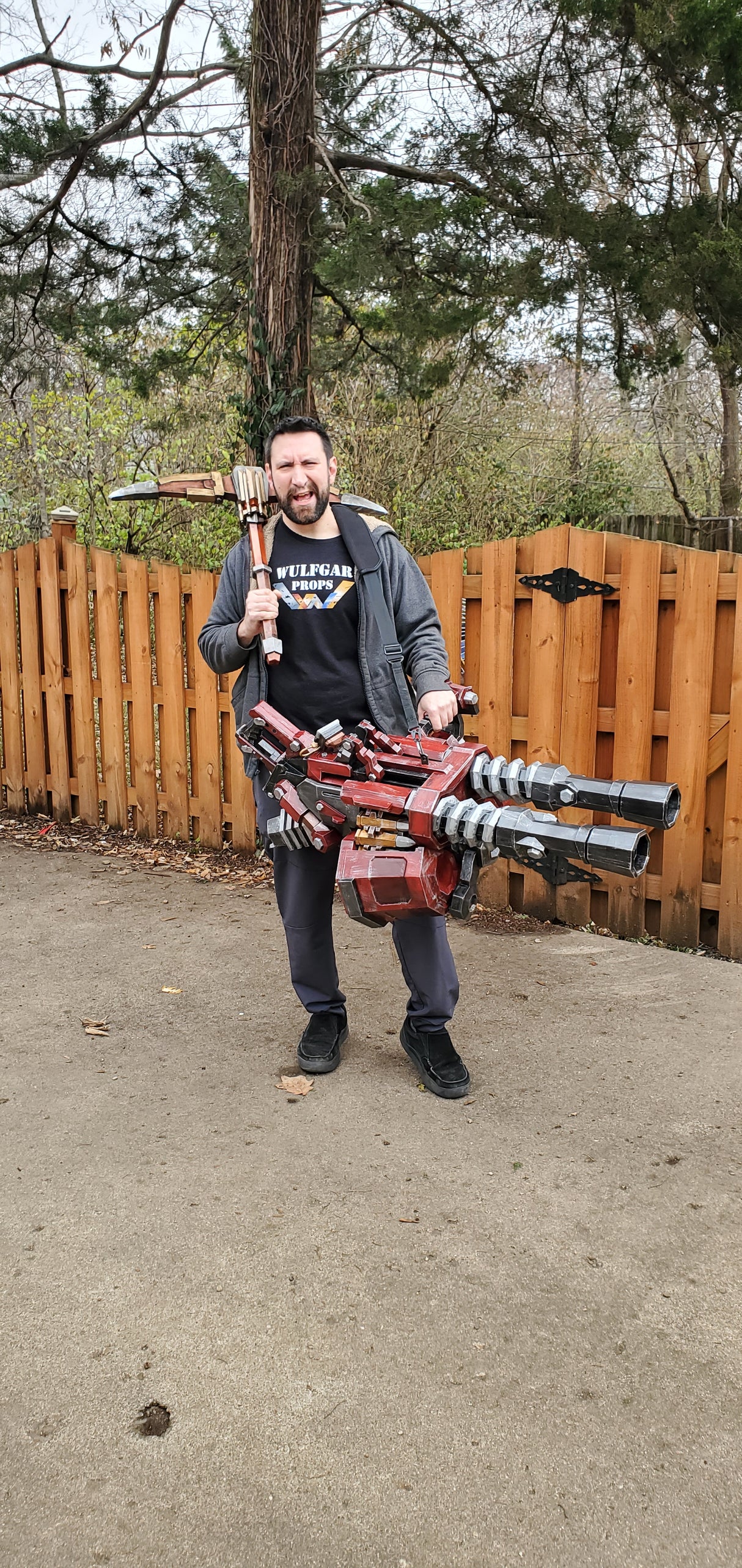 Deep Galactic Pickaxe Prop