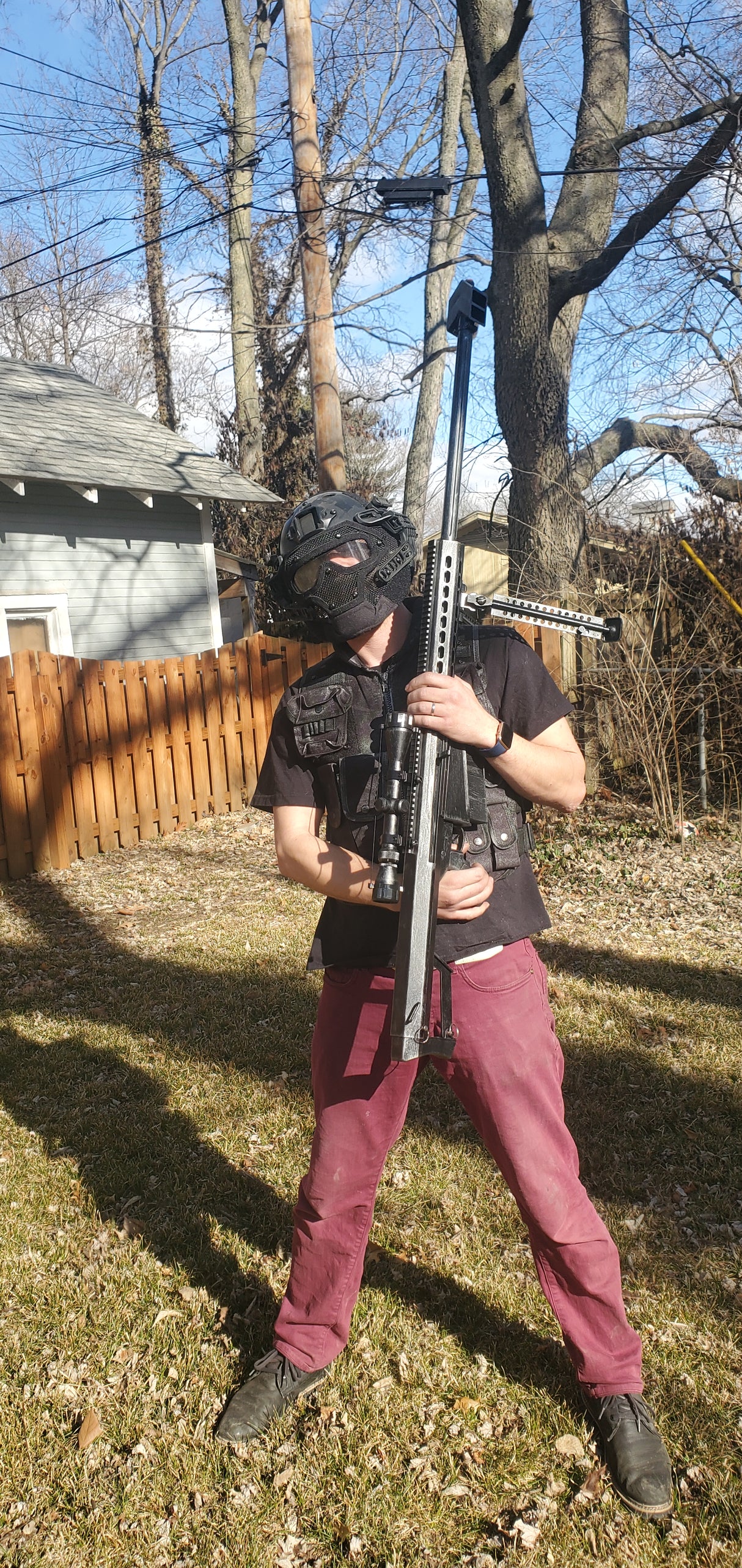 50 Cal Sniper Rifle Film Prop - Wulfgar Props