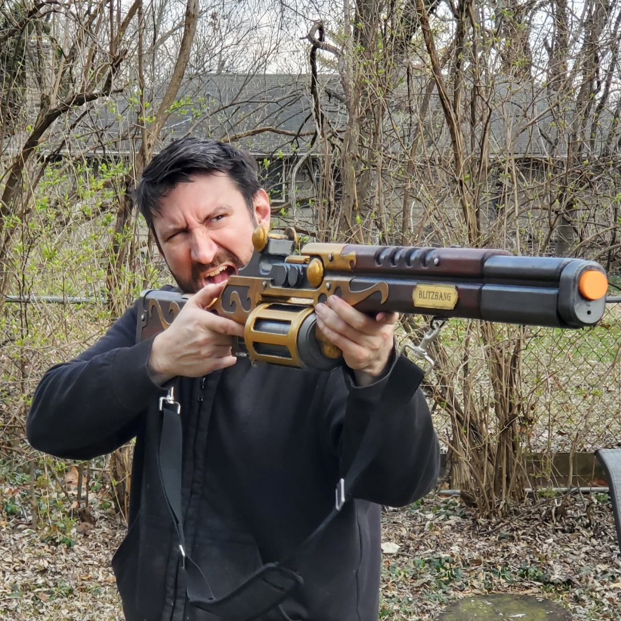 Blitzbang Boom Stick Rifle Prop