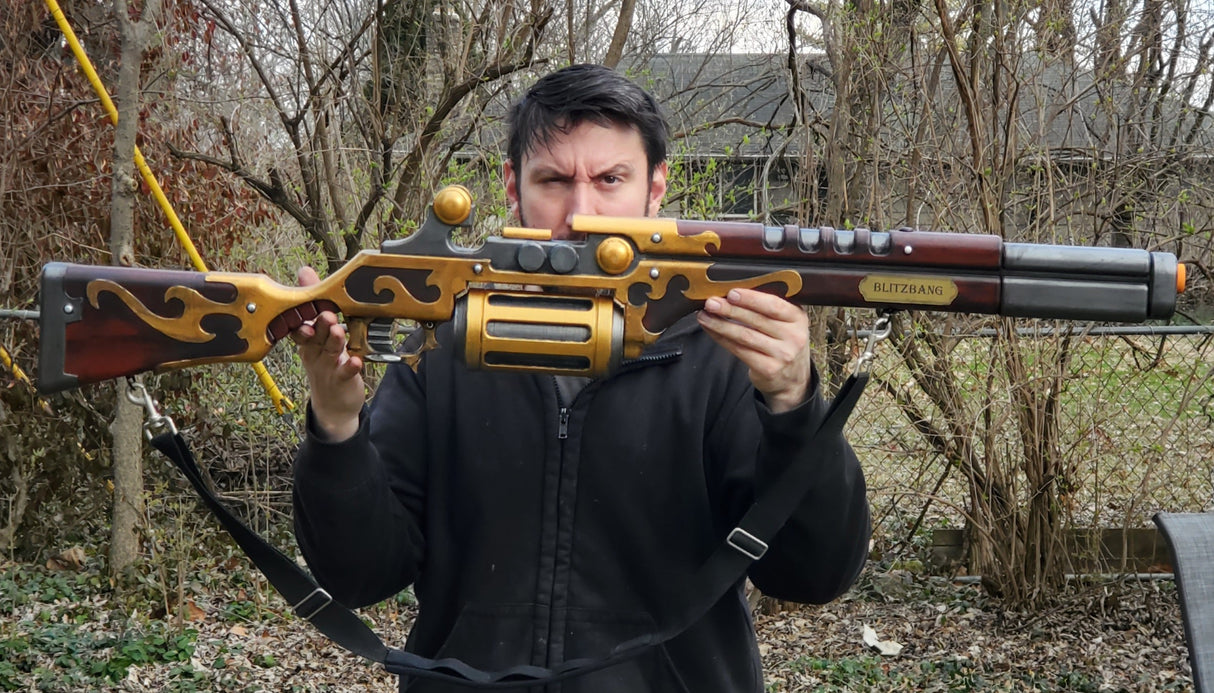 Blitzbang Boom Stick Rifle Prop