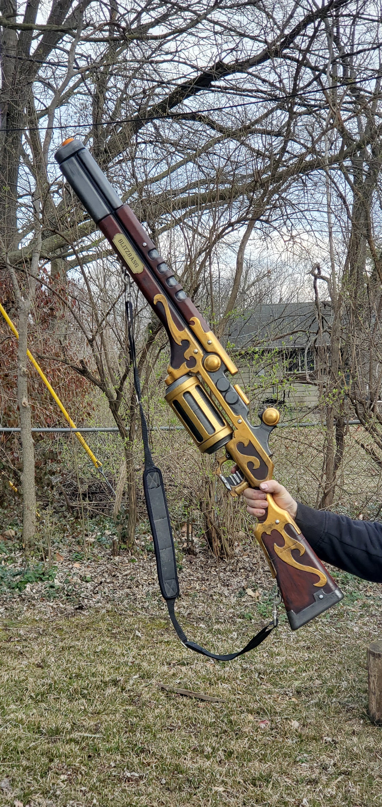 Blitzbang Boom Stick Rifle Prop