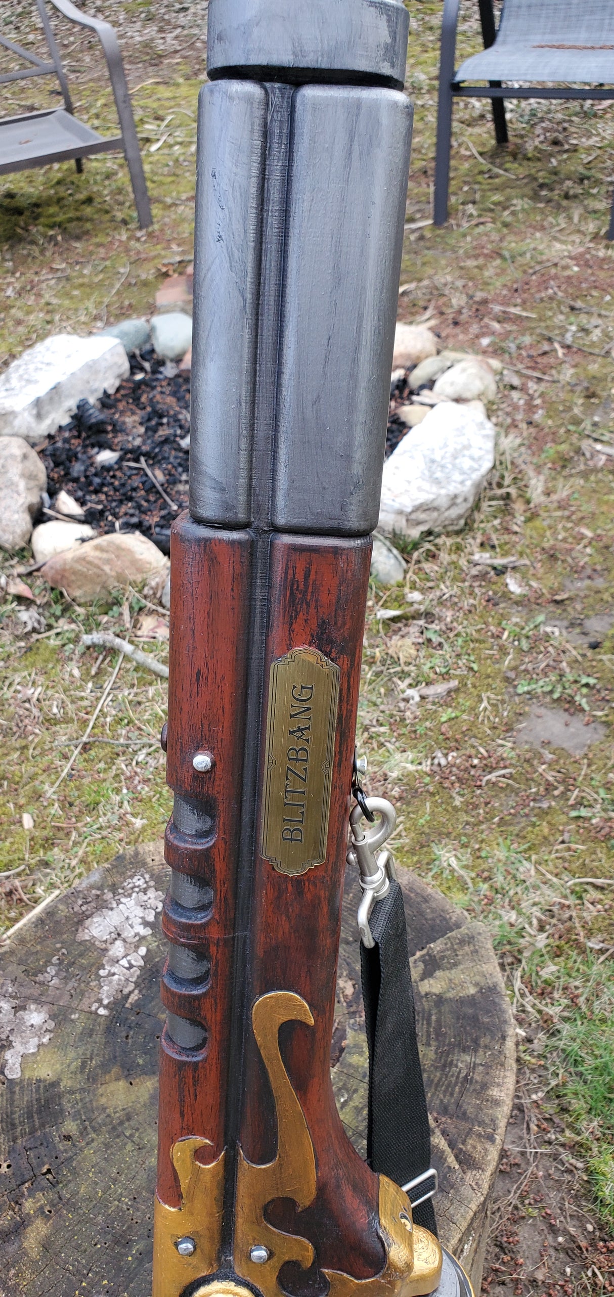 Blitzbang Boom Stick Rifle Prop