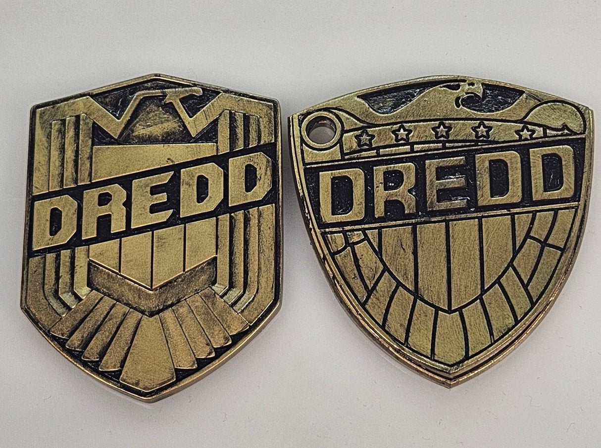 Dredd Badge Costume Display Prop