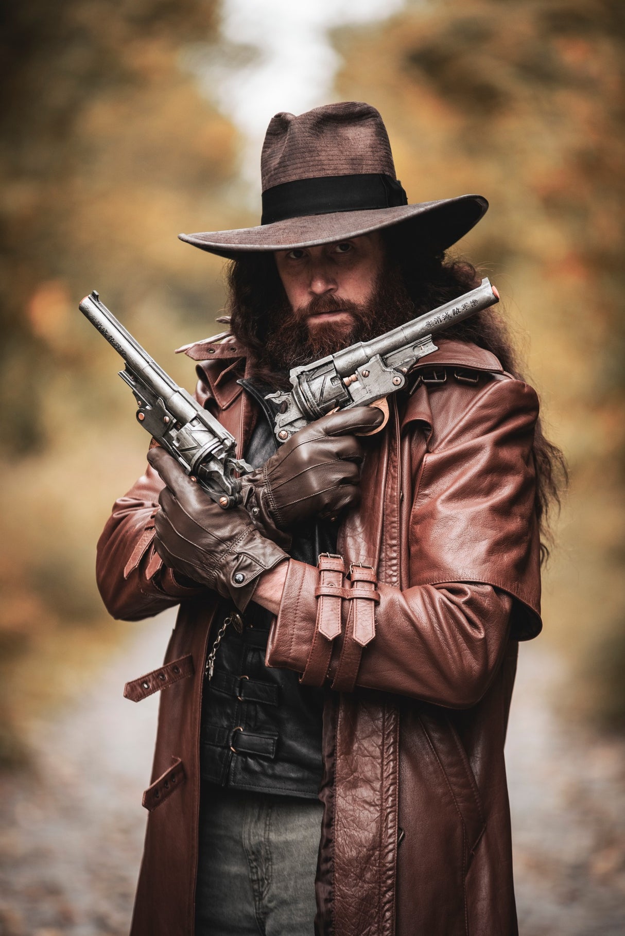 Helsing Holy Revolver Fake Film Prop