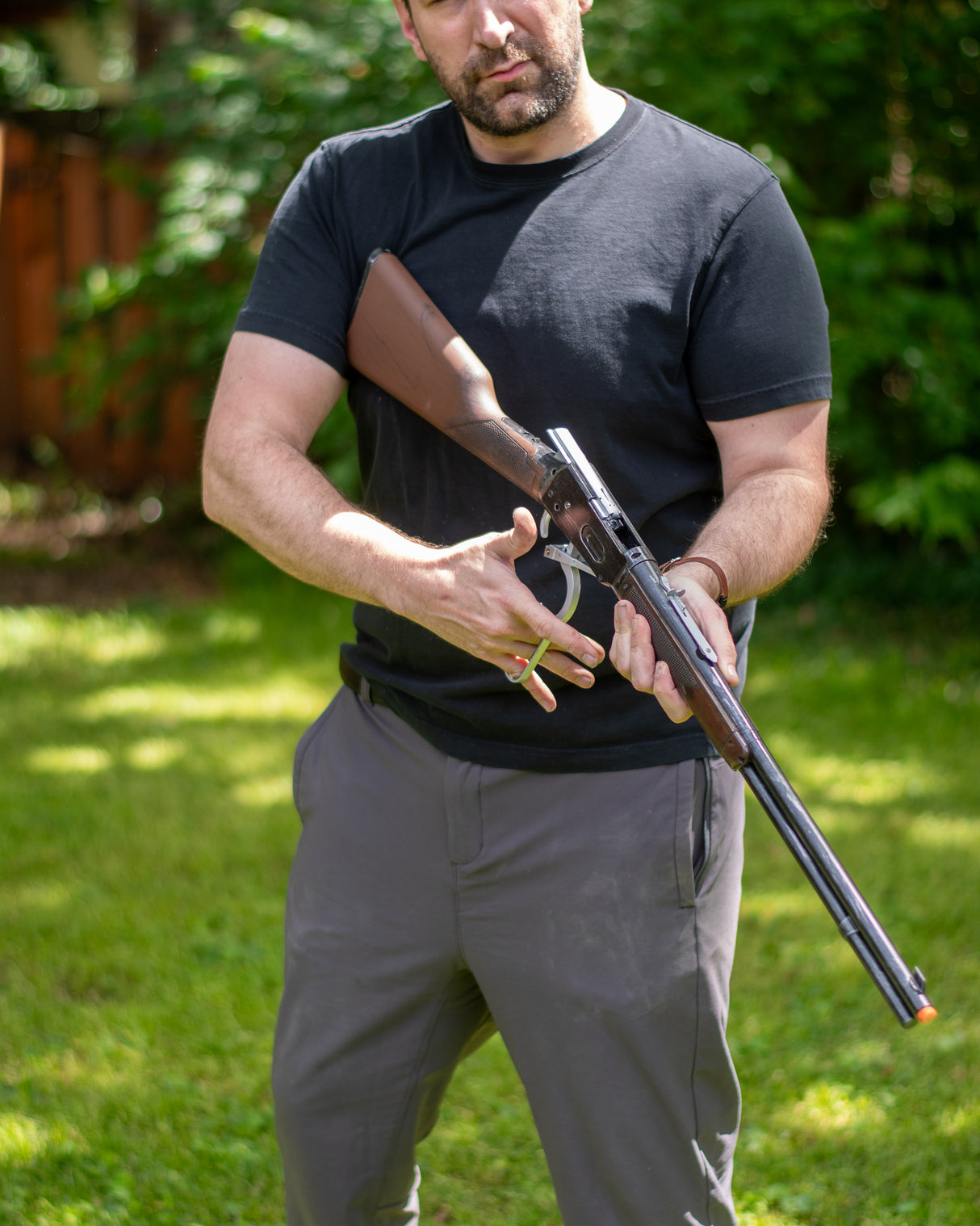 Lever Action 1894 Cowboy Rifle Fake Film Costume Prop