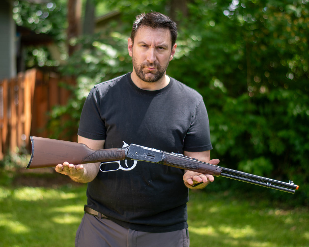 Lever Action 1894 Cowboy Rifle Fake Film Costume Prop