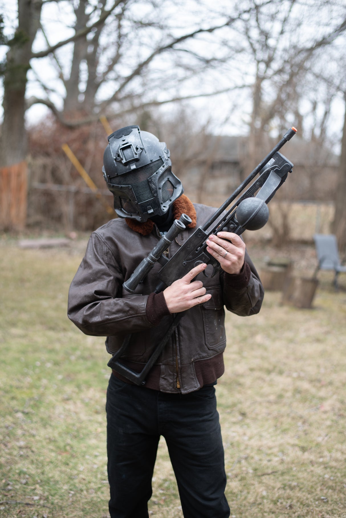 Bowcaster Laser Crossbow Blaster Prop