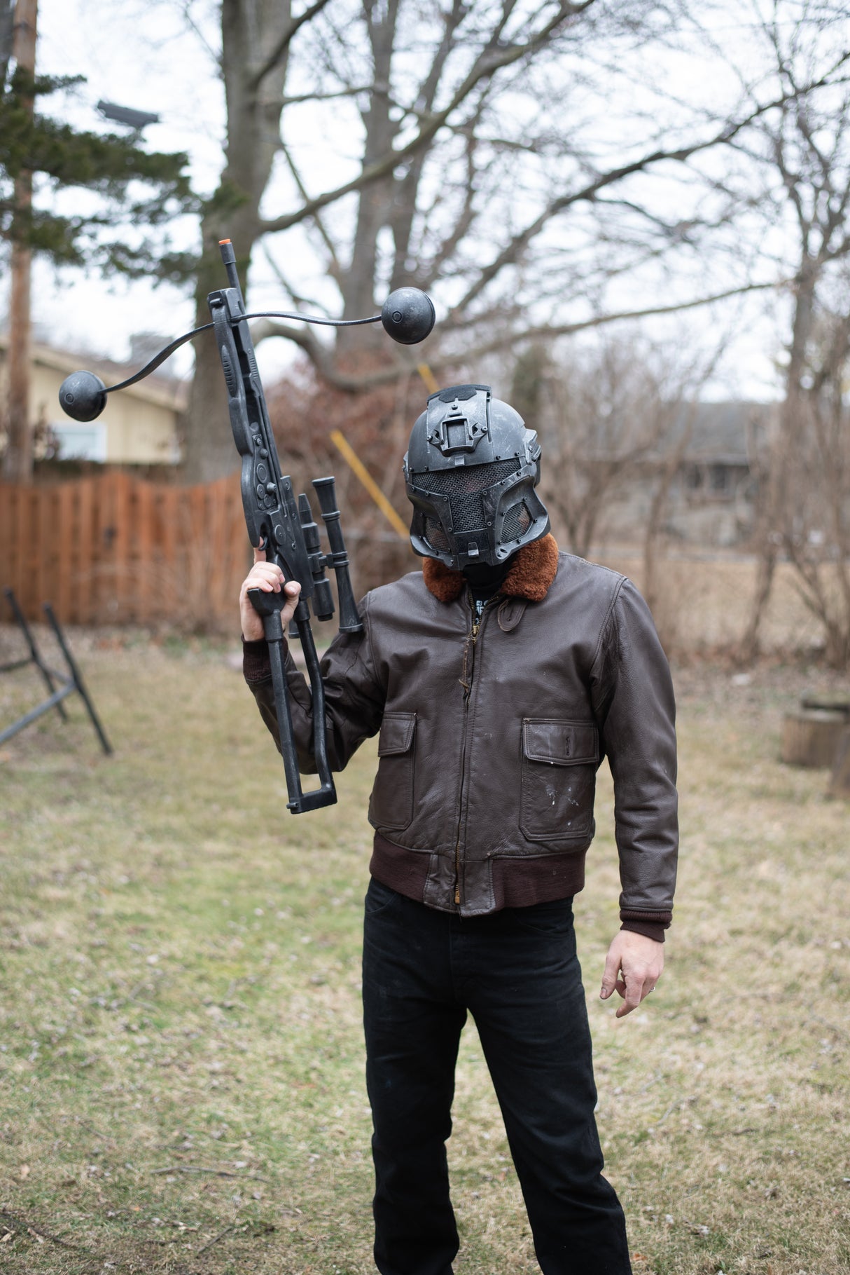 Bowcaster Laser Crossbow Blaster Prop