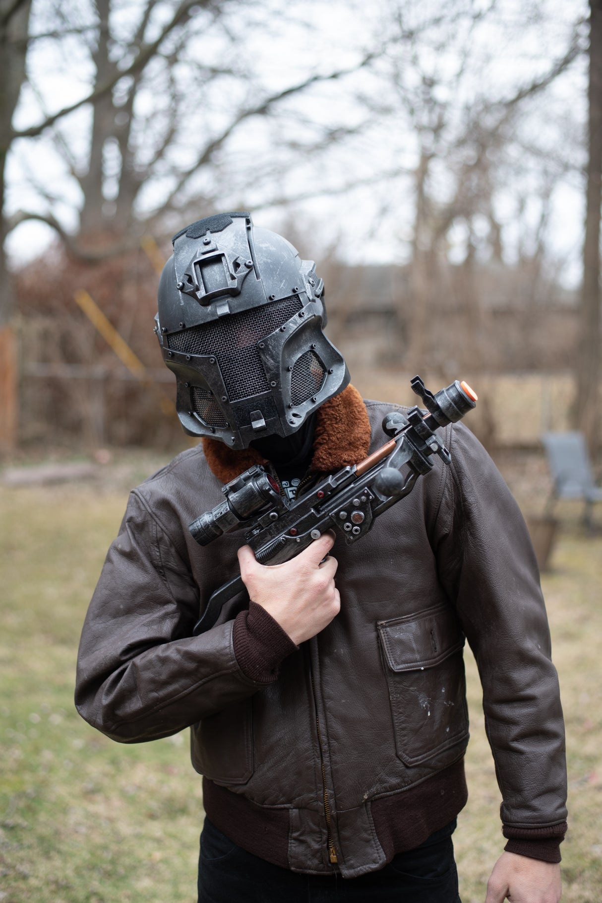 Hand Bowcaster Blaster Prop (WP Original)