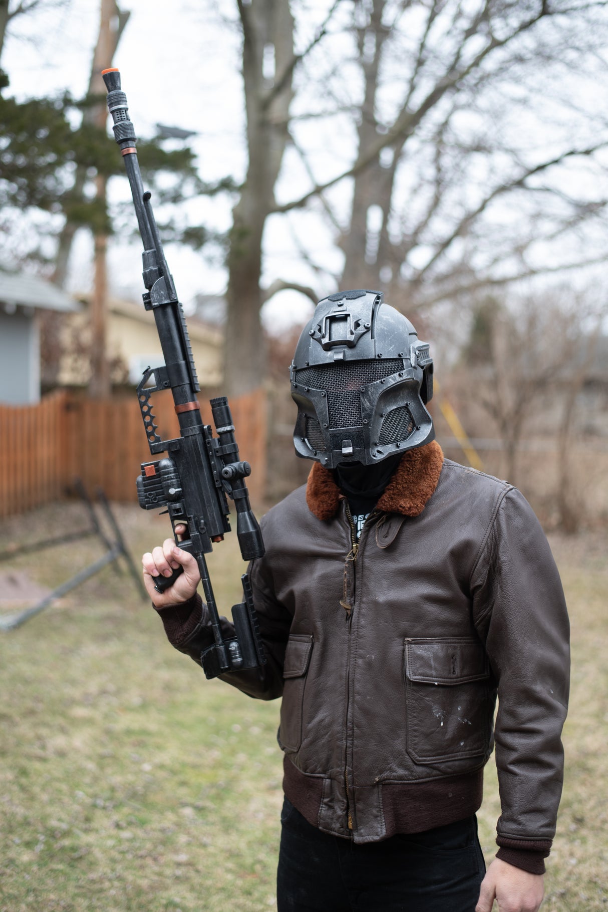 Sci-fi Sniper Blaster Prop (ORIGINAL WP CUSTOM DESIGN)