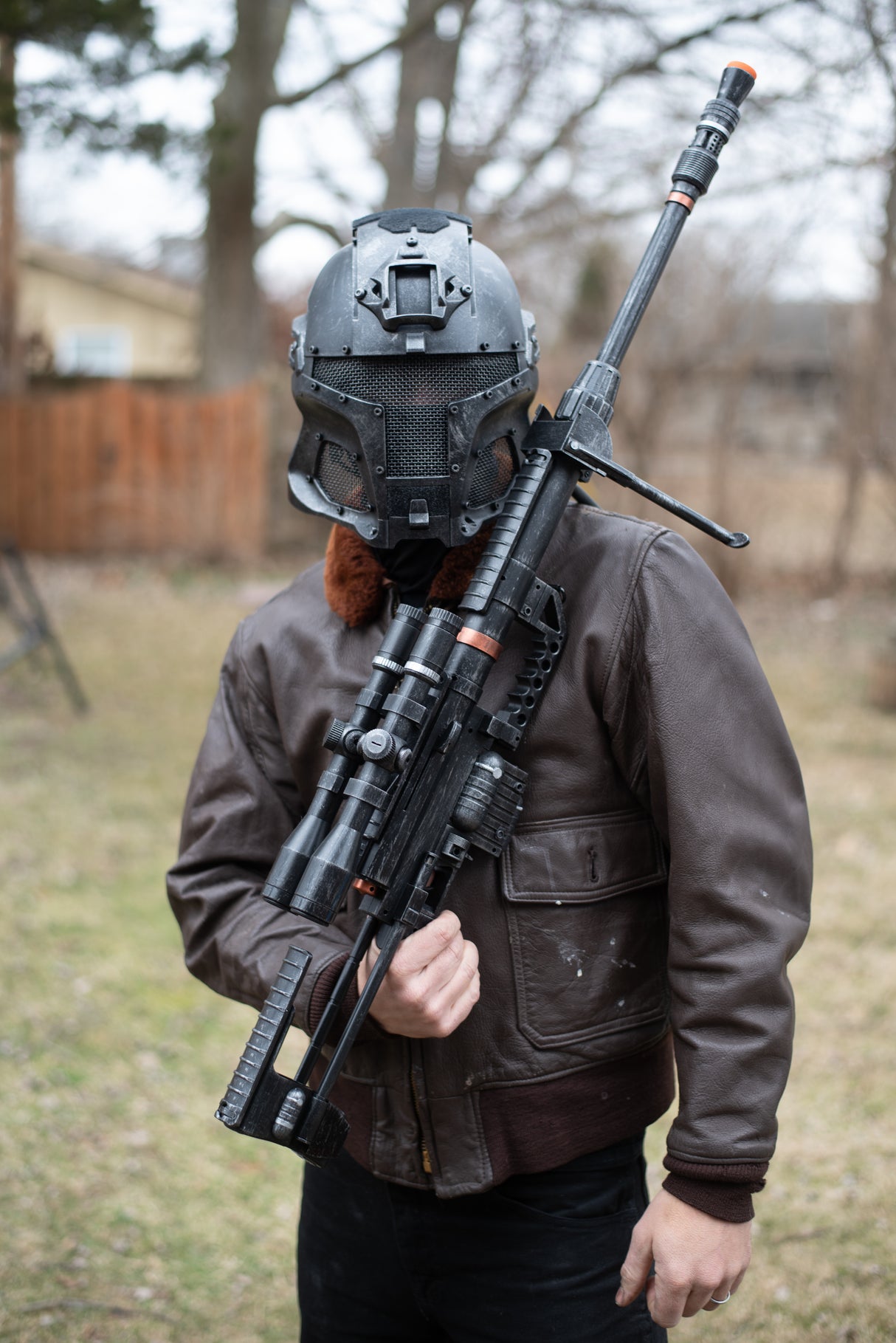 Sci-fi Sniper Blaster Prop (ORIGINAL WP CUSTOM DESIGN)