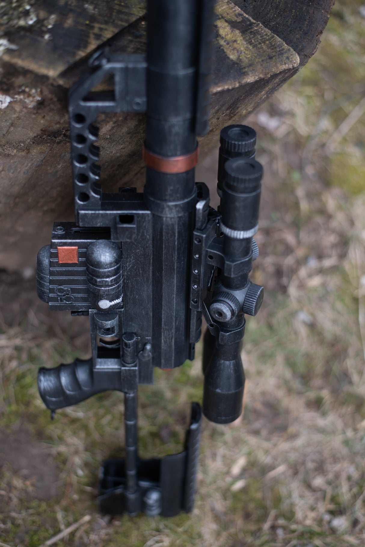 Sci-fi Sniper Blaster Prop (ORIGINAL WP CUSTOM DESIGN)