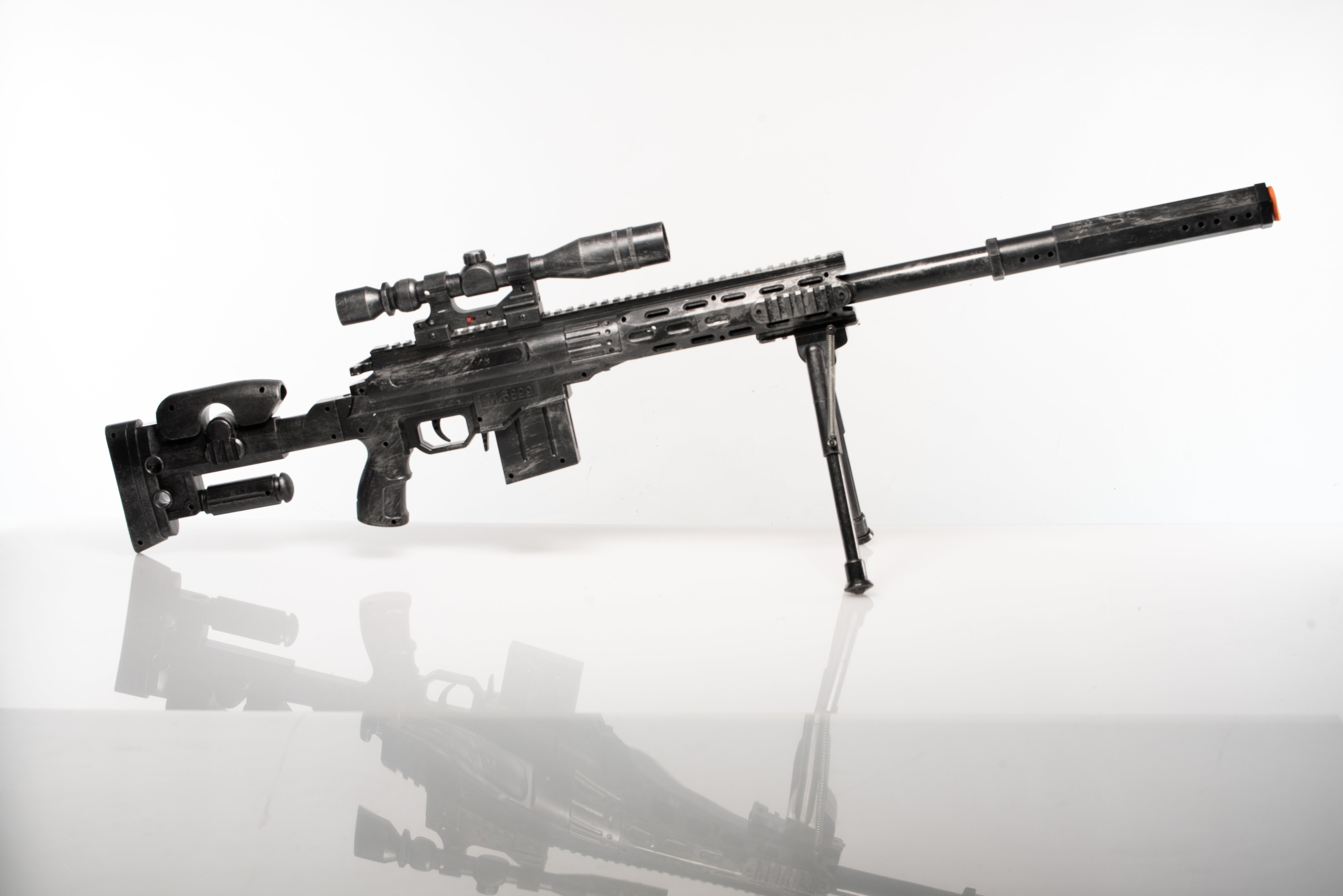Hex Sniper Fake Toy Adult Rifle Prop – Wulfgar Props