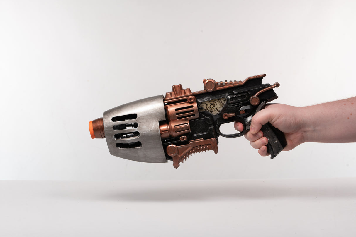Heavy Steampunk Pistol Prop - Wulfgar Props