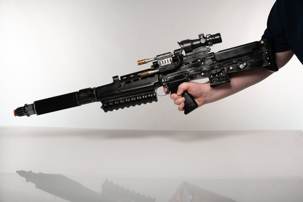 GS-17 Blaster Rifle Prop (ORIGINAL WP CUSTOM DESIGN) - Wulfgar Props