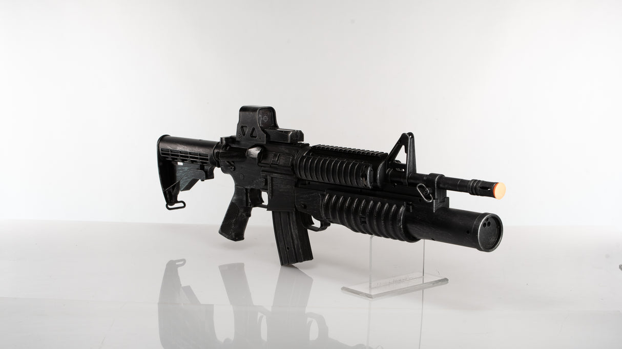 M4 w/ Under Barrel Launcher Winter Soldier Version Film Prop