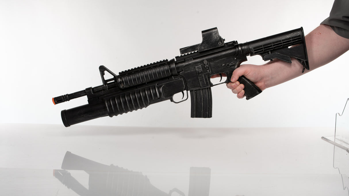 M4 w/ Under Barrel Launcher Winter Soldier Version Film Prop