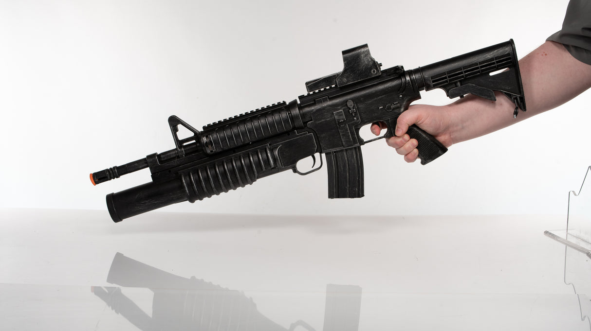 M4 w/ Under Barrel Launcher Winter Soldier Version Film Prop