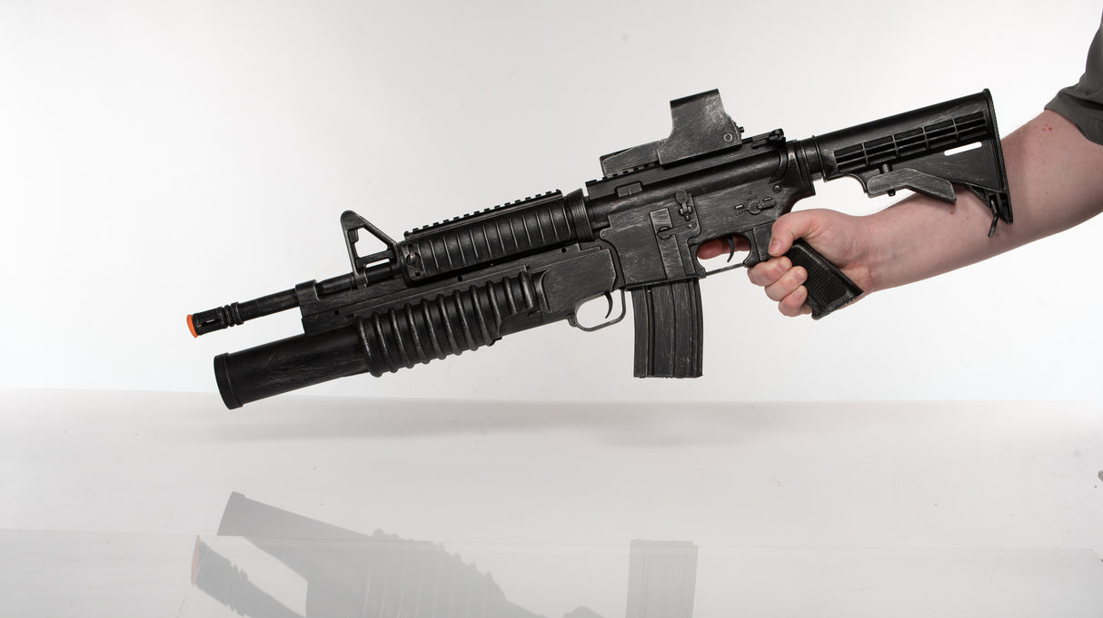 M4 w/ Under Barrel Launcher Winter Soldier Version Film Prop