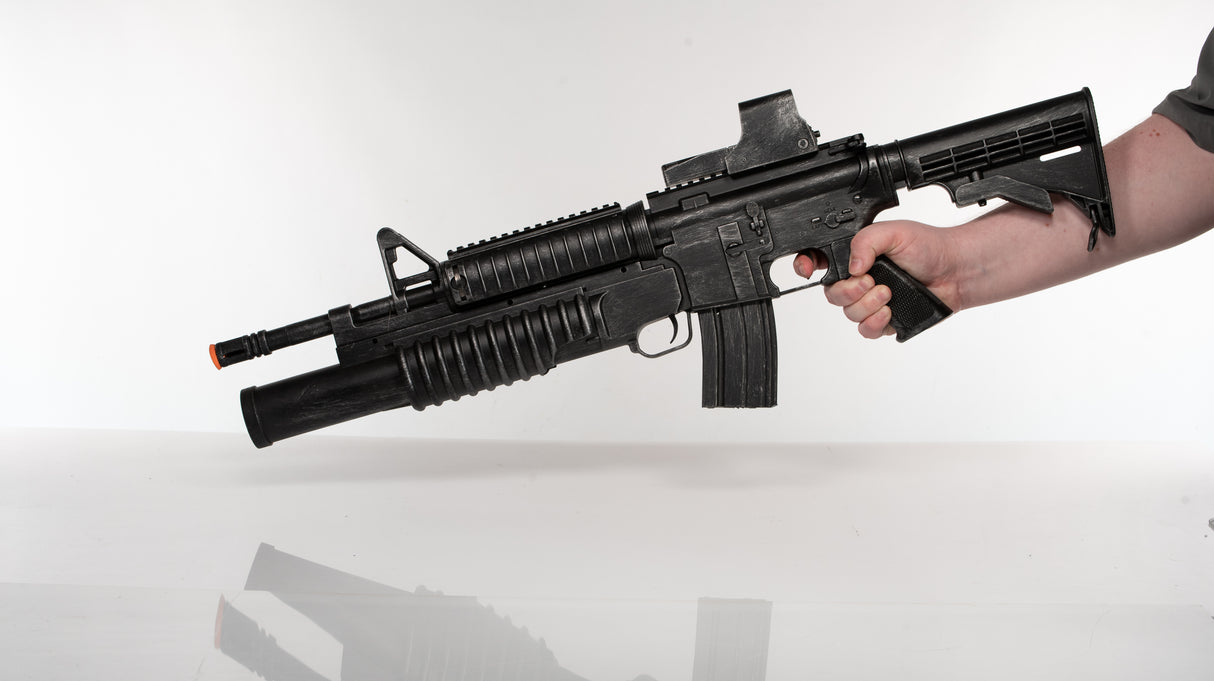M4 w/ Under Barrel Launcher Winter Soldier Version Film Prop