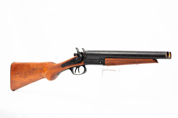 Double-Barrel 12 Gauge Shotgun Prop - Metal Premium Quality - Wulfgar Props