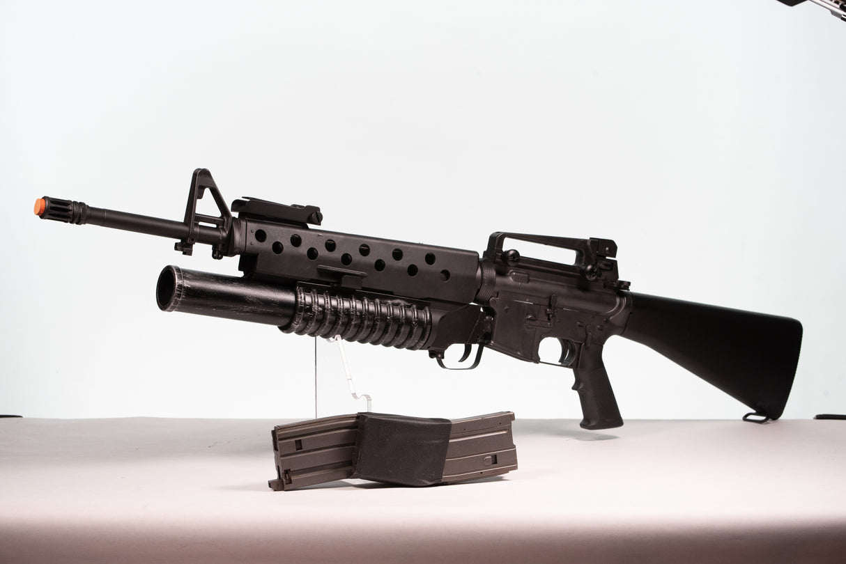 Scarface M16 A2 with Under Barrel Launcher Film Quality Costume Display Prop