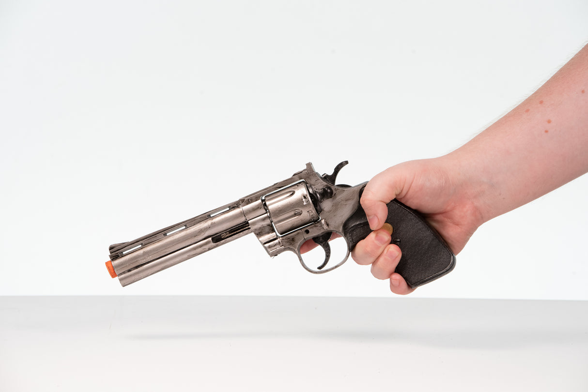 Fake Toy Revolver - 6" Barrel Prop - Wulfgar Props
