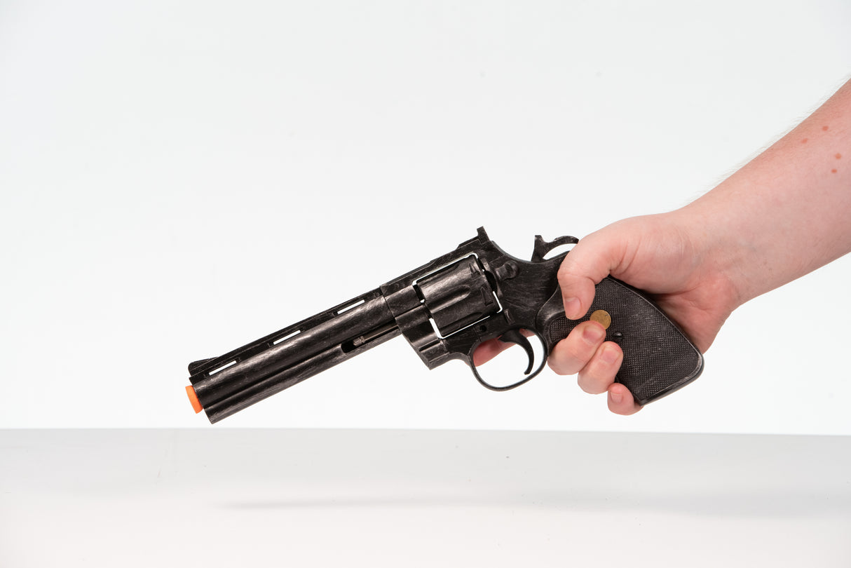 Fake Toy Revolver - 6" Barrel Prop - Wulfgar Props