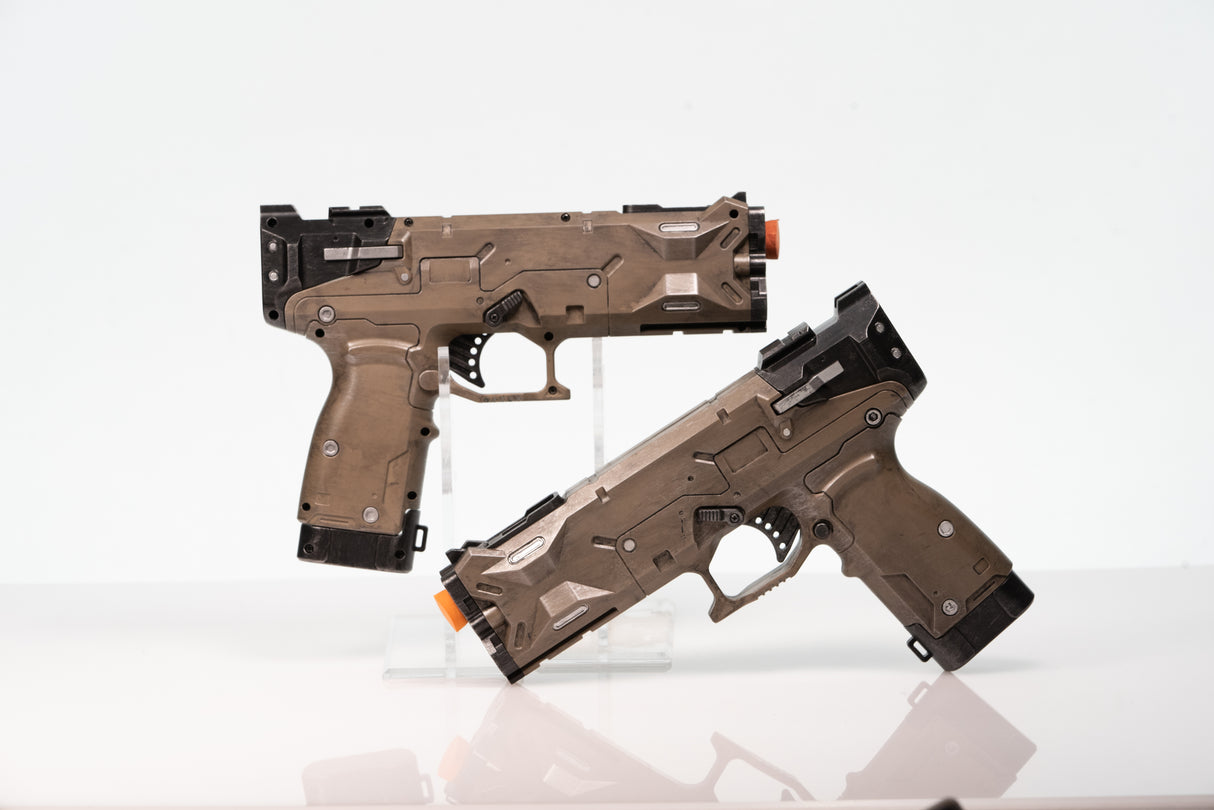 Savage Cyberpunk Blaster Fake Film Costume Prop