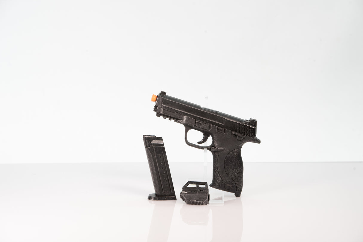 Wong Underbarrel Pistol Fake Film Costume Prop