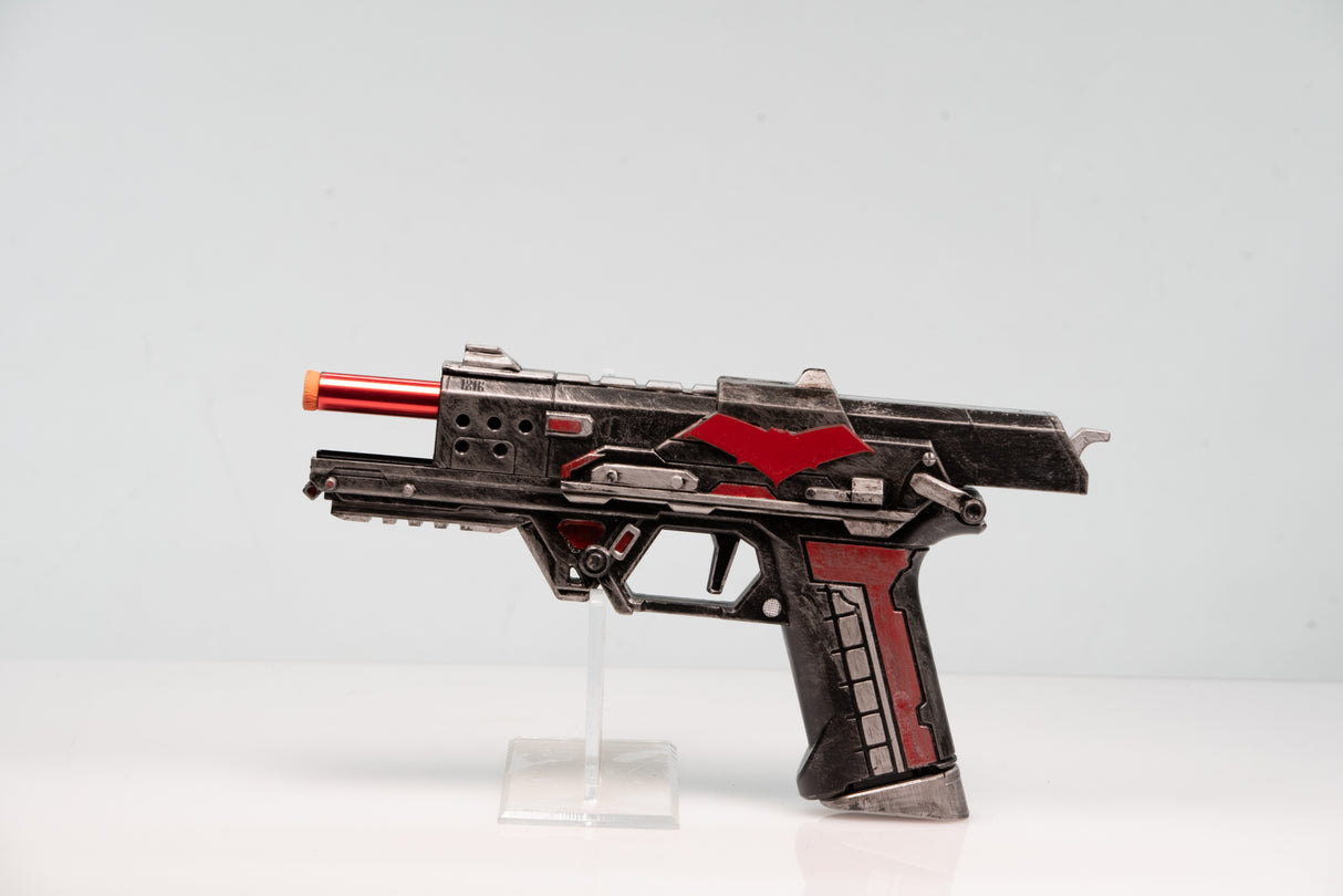 Red Hood Blaster Premium Costume Display Prop