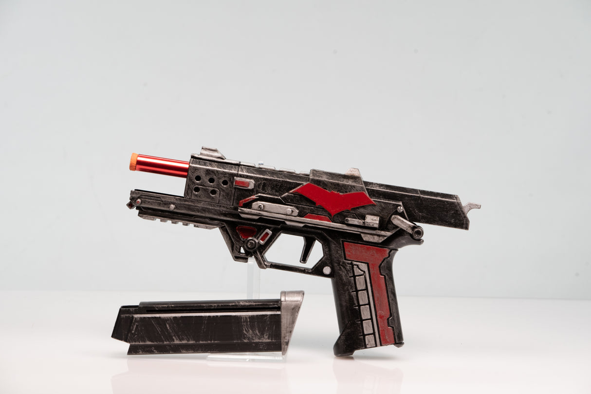 Red Hood Blaster Premium Costume Display Prop