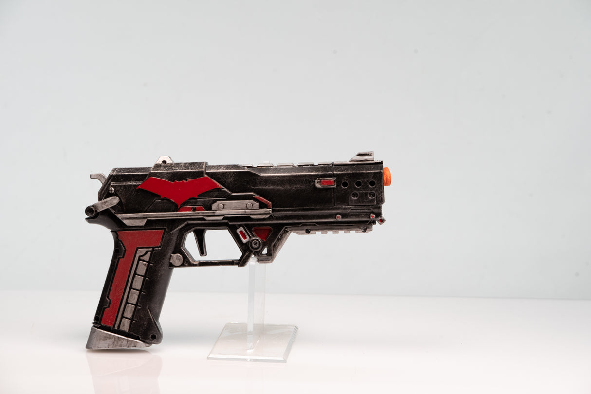 Red Hood Blaster Premium Costume Display Prop