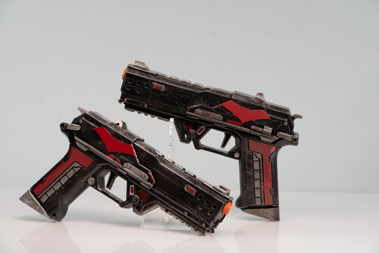 Red Hood Blaster Premium Costume Display Prop