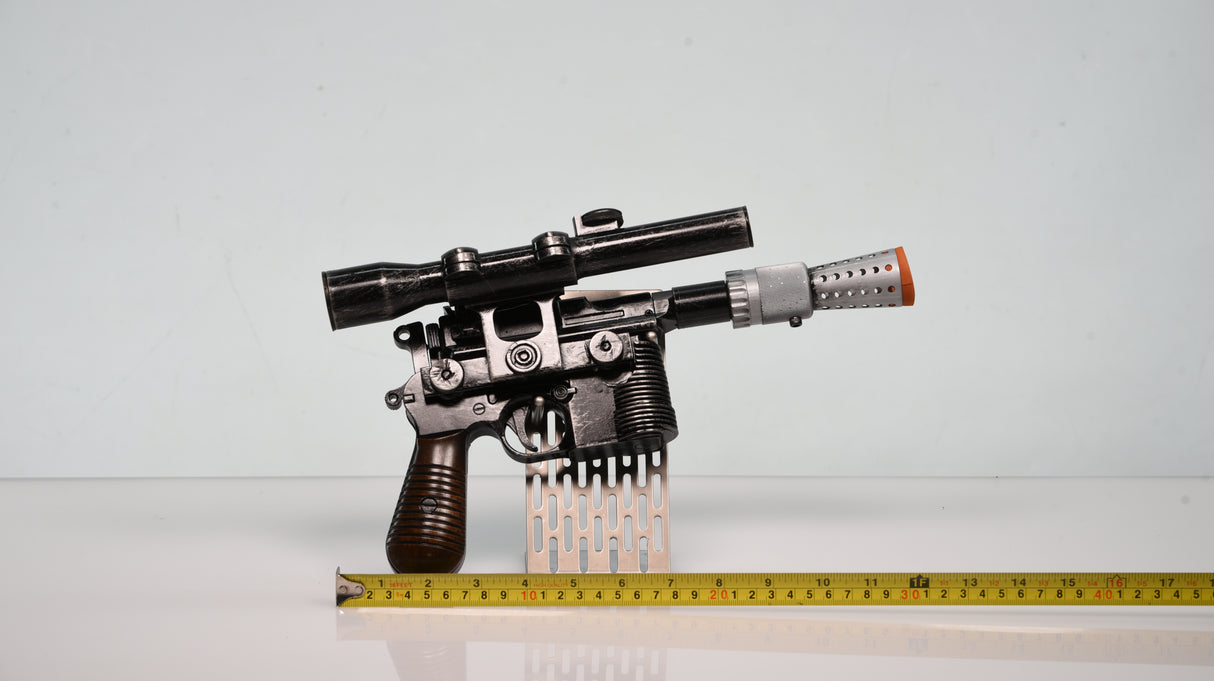 Smuggler Blaster Prop - Premium Metal Frame