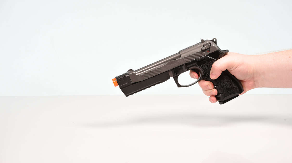 Gun Metal Top Blowback M9 Fake Film Costume Prop