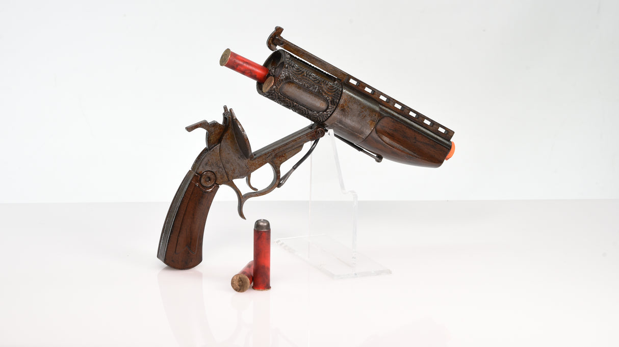 Ghoul Pistol Shotgun Fake Film Costume Prop