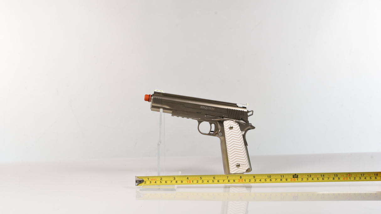 Requiem Blowback Action 1911 With Silencer Prop