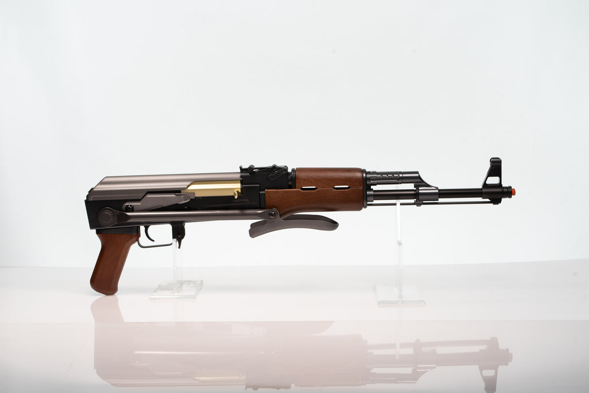AK-47 Metal w/ Folding Stock Fake Rifle Cosplay Prop
