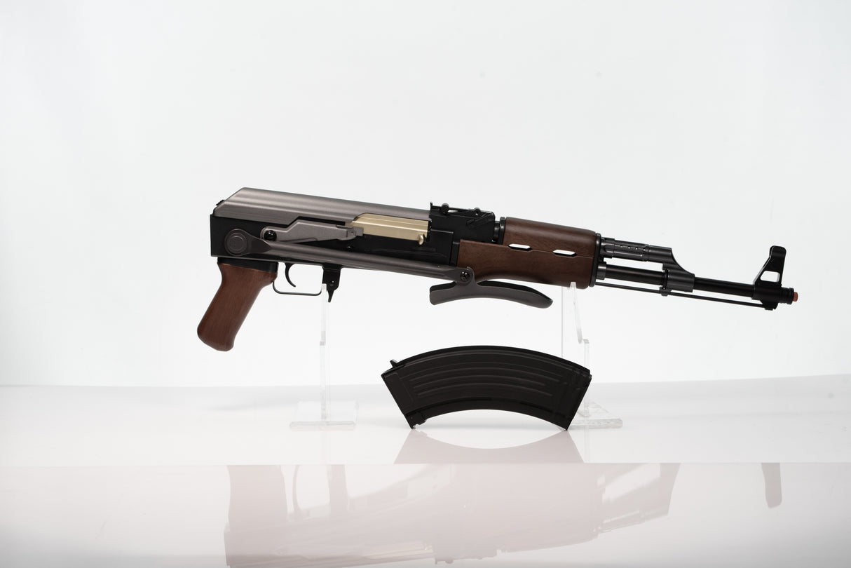 AK-47 Metal w/ Folding Stock Fake Rifle Cosplay Prop
