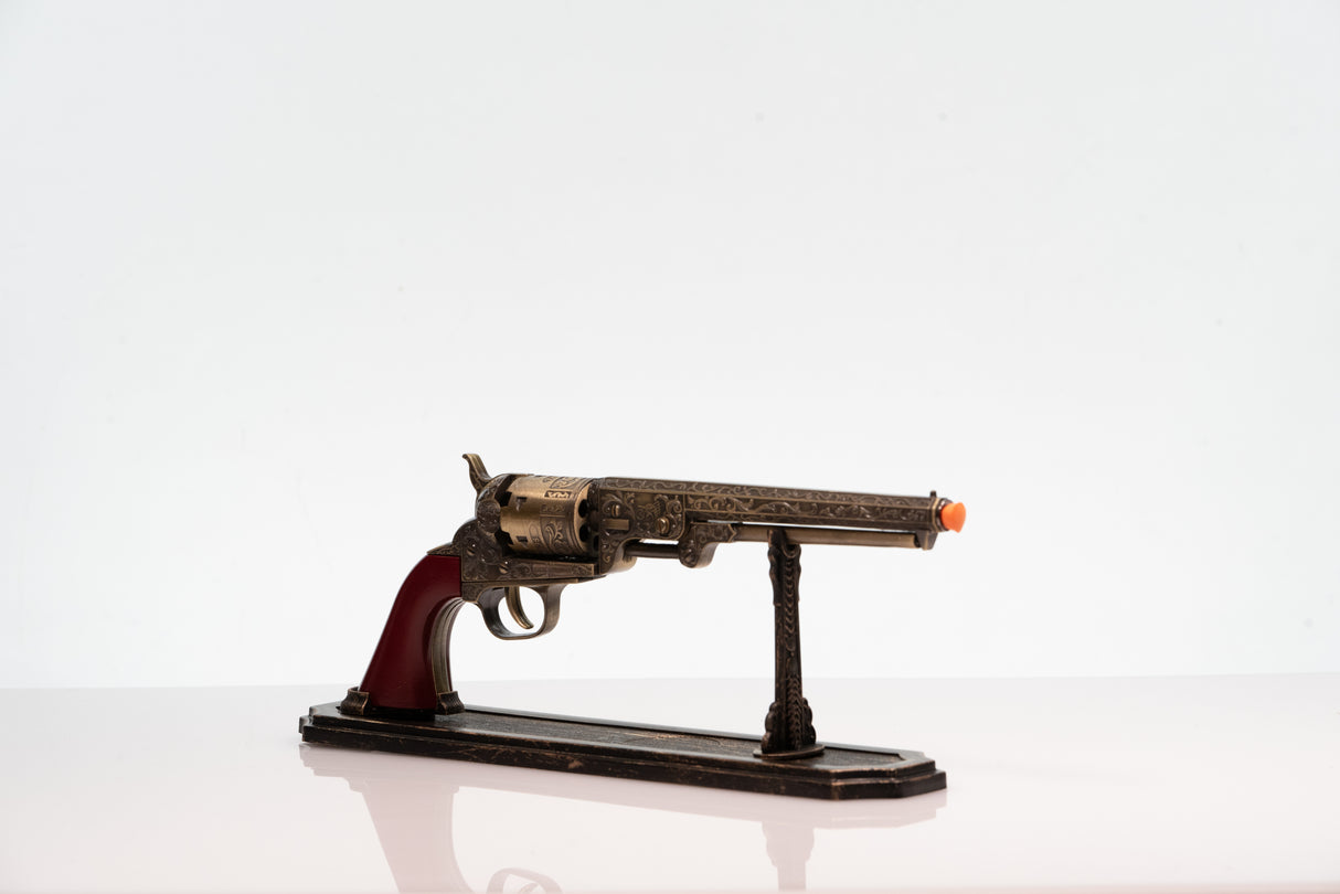 Steampunk Revolver Prop - Wulfgar Props
