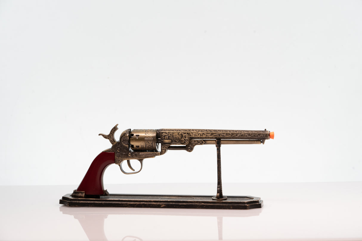 Steampunk Revolver Prop - Wulfgar Props
