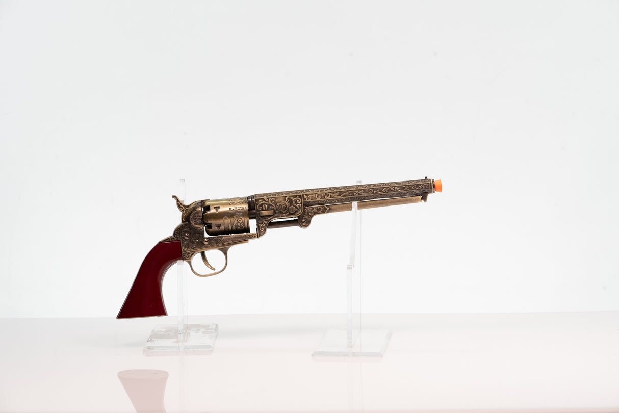 Steampunk Revolver Prop - Wulfgar Props