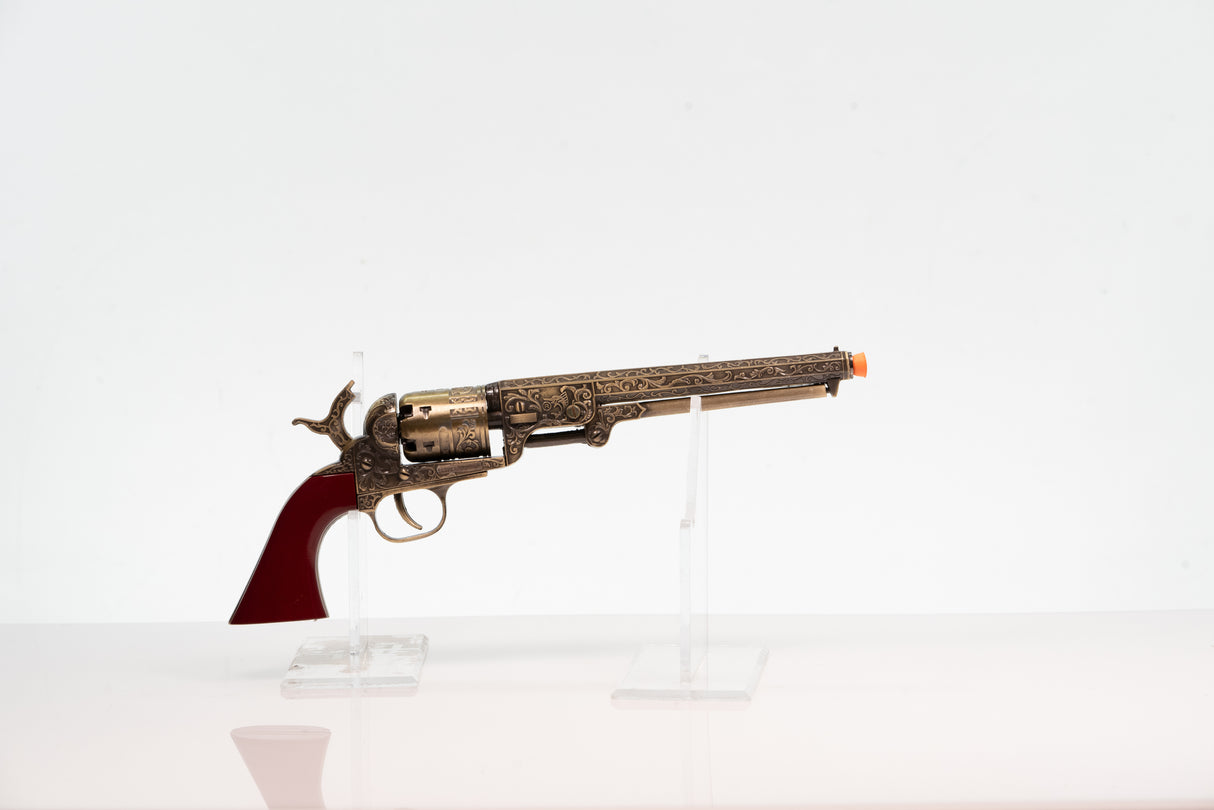Steampunk Revolver Prop - Wulfgar Props