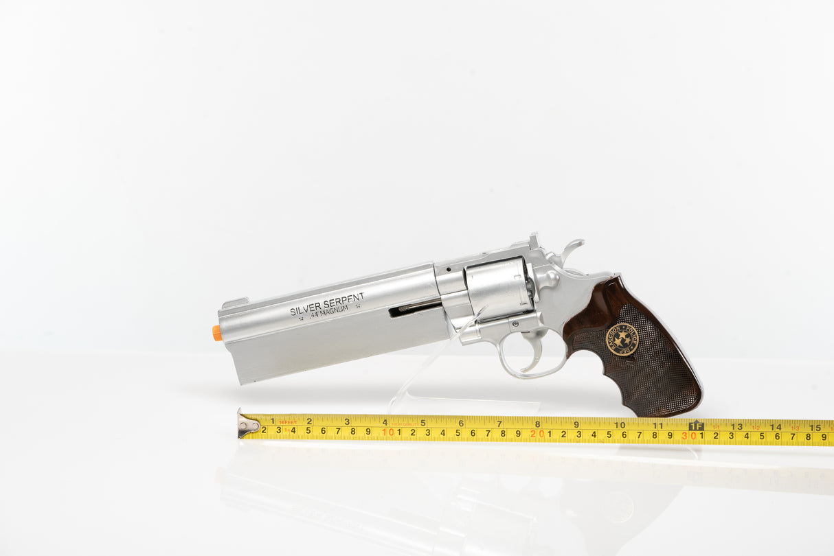 Silver Serpent Revolver Prop - Wulfgar Props