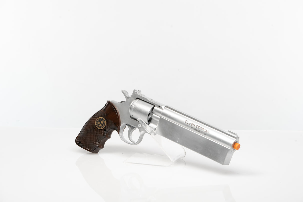 Silver Serpent Revolver Prop - Wulfgar Props