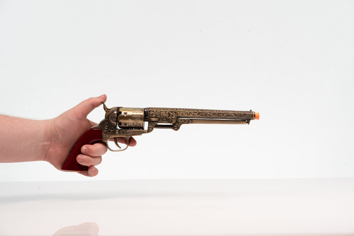 Steampunk Revolver Prop - Wulfgar Props